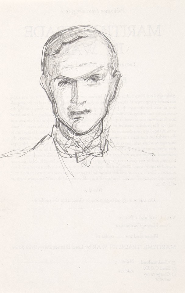 Portrait head study of unidentified man Image 1