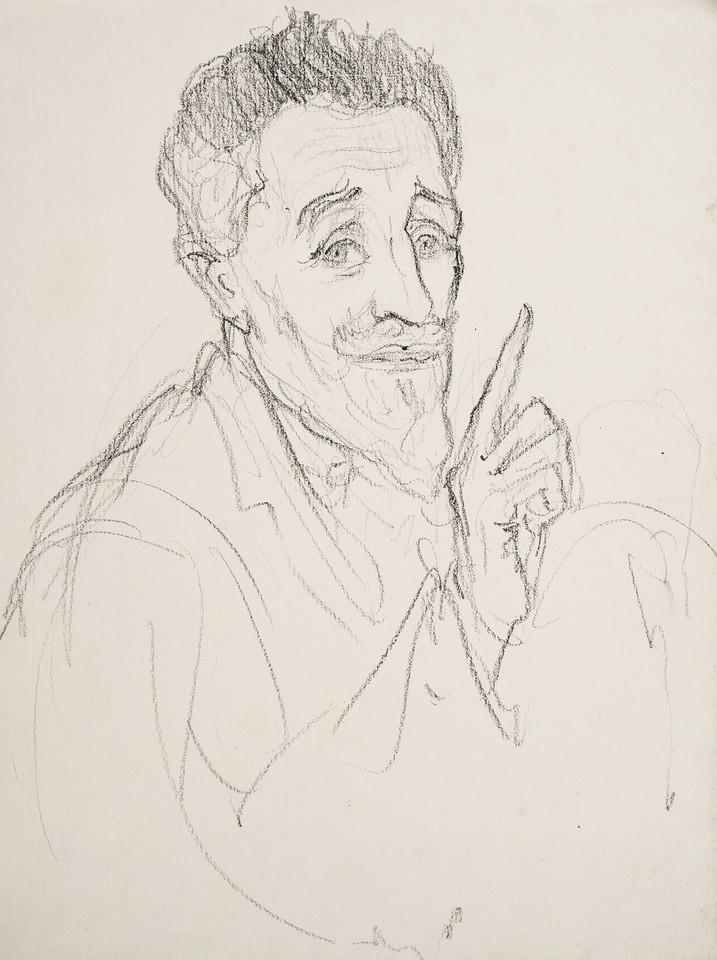 Portrait study of an unidentified man Image 1