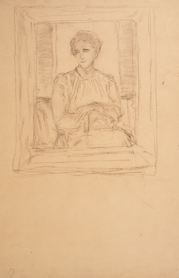 Portrait study of an unidentified woman Image 1
