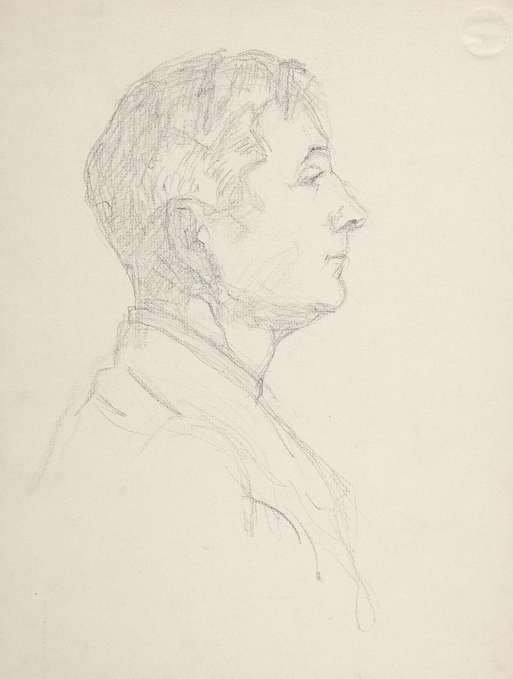 Portrait study of unidentified man Image 1