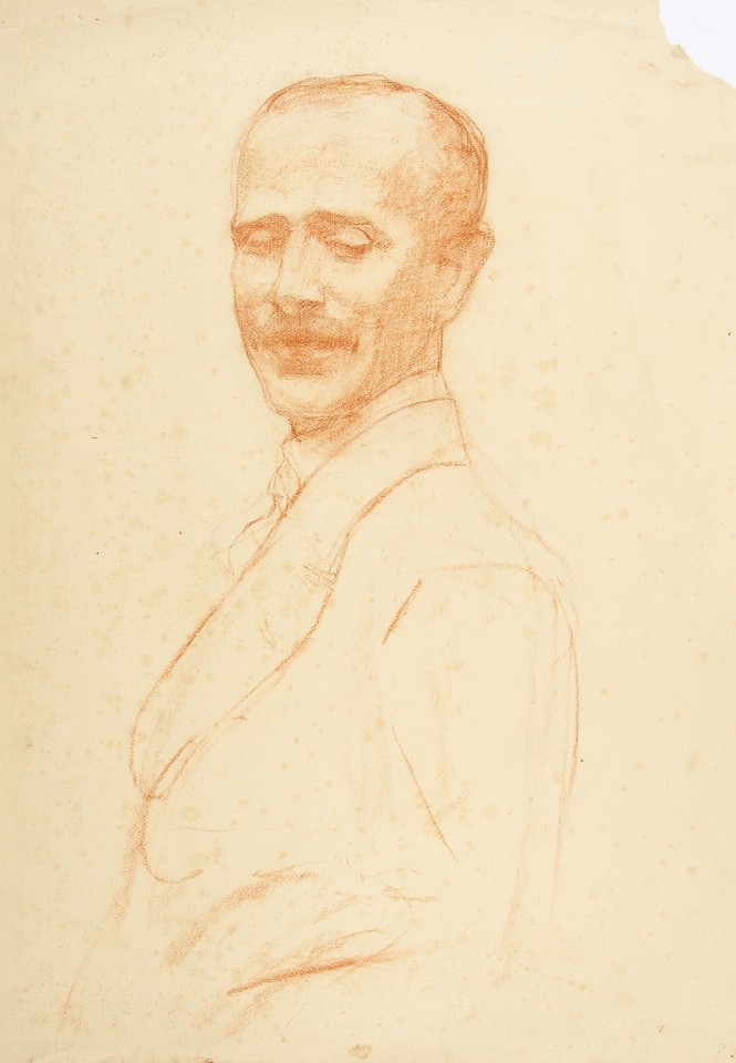 Portrait study of unidentified man Image 1