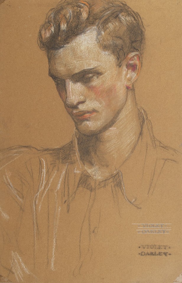 Portrait study of unidentified young man Image 1