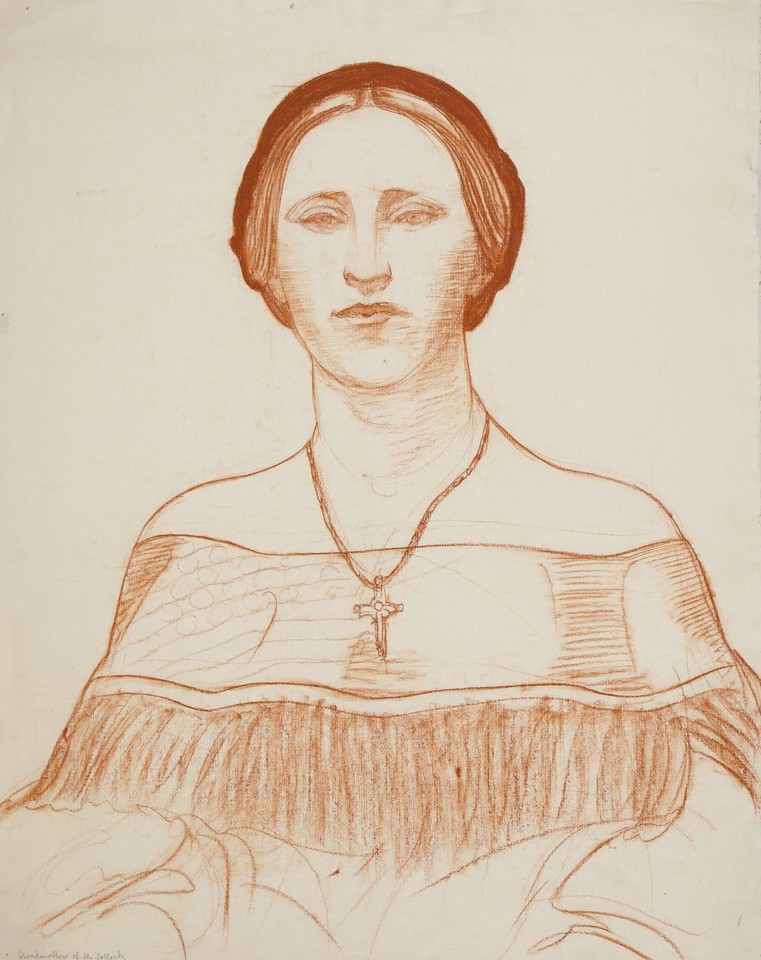Portrait study of unidentified woman (possibly grandmother ... Image 1
