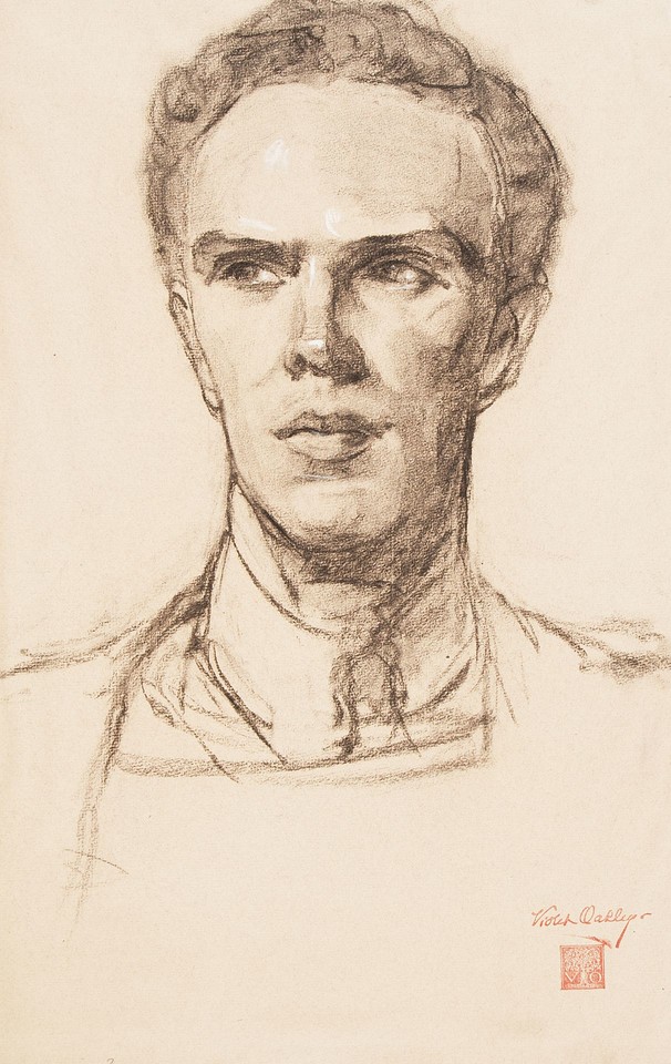 Portrait study of unidentifed young man (possibly Percy C. ... Image 1