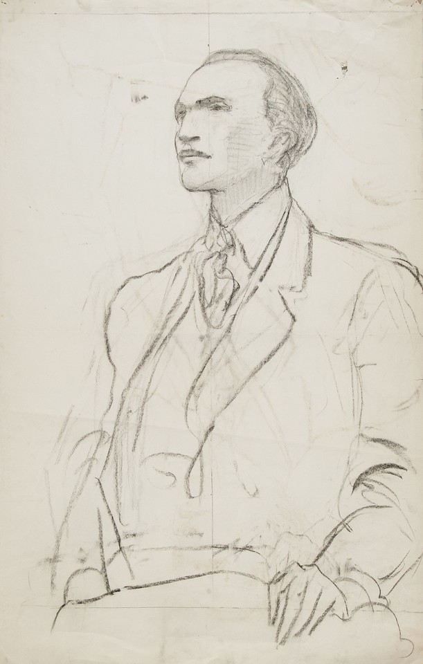 Portrait study of unidentified man Image 1