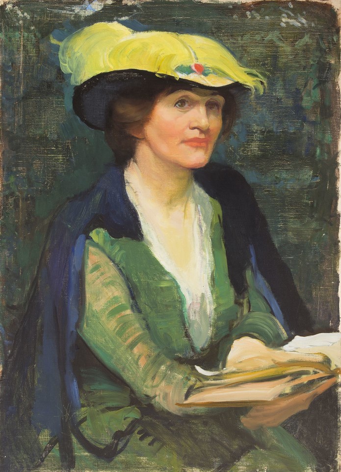 Portrait study of Mrs. Otis Skinner (née Maud Durbin) Image 1