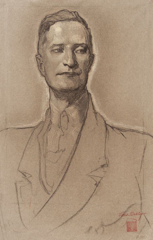 Portrait study of Charles W. Beck, Jr., president of the ... Image 1