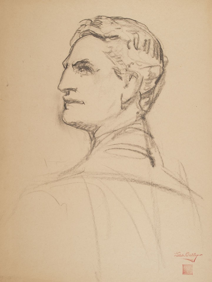 Portrait study of William I. Hull Image 1