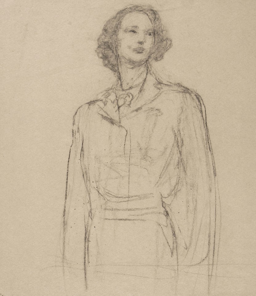 Portrait study of Mrs. Charles Stewart Wurts IV (Barbara ... Image 1