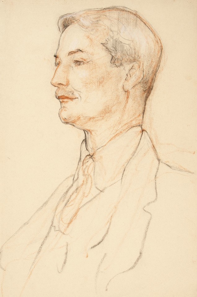 Portrait study of Prof. Charles McLean Andrews of Yale ... Image 1