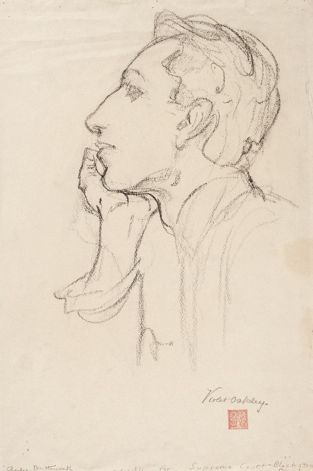 Charles Butterworth as study for &quot;The Spirit of William ... Image 1