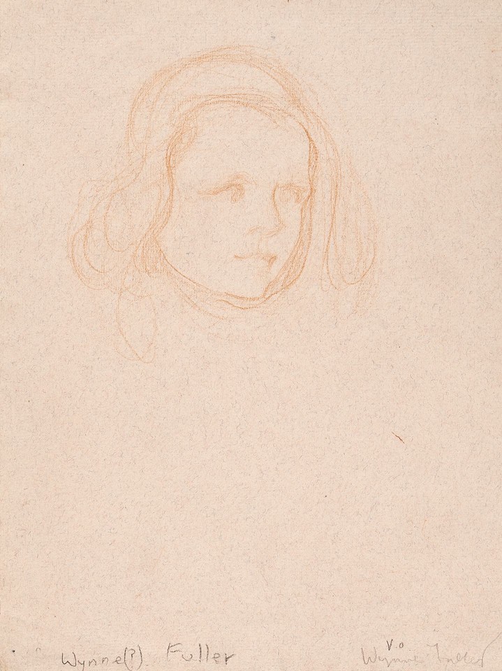 Portrait head study of Wynne Fuller Image 1