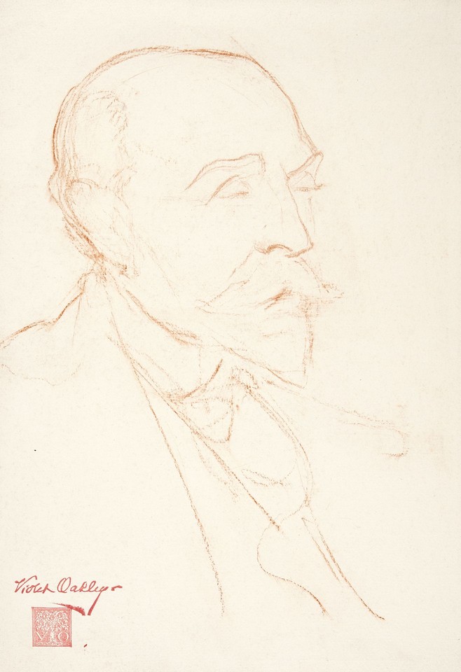 Portrait study of John McClure Hamilton Image 1