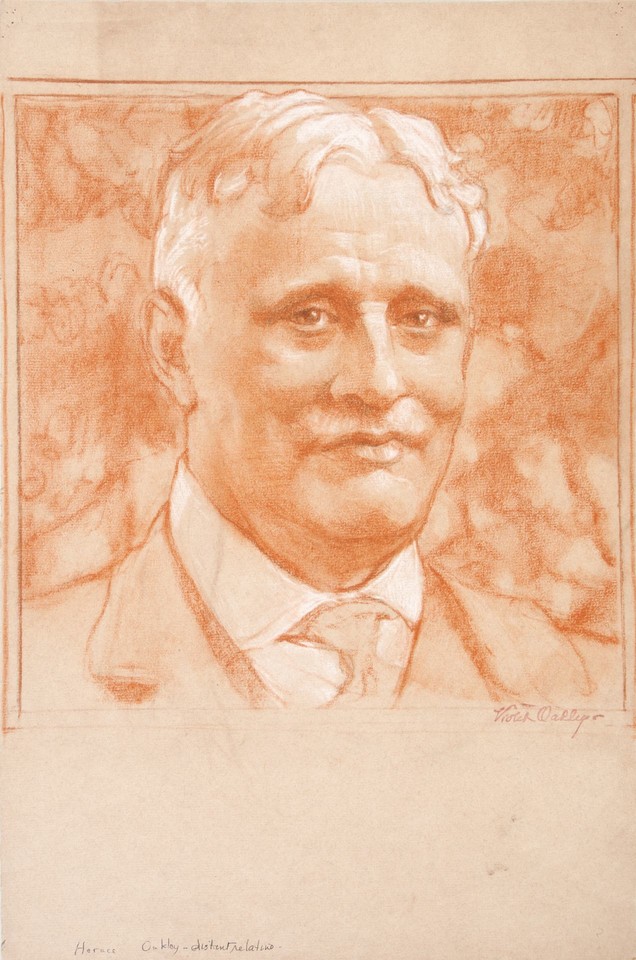 Portrait study of Horace Oakley Image 1
