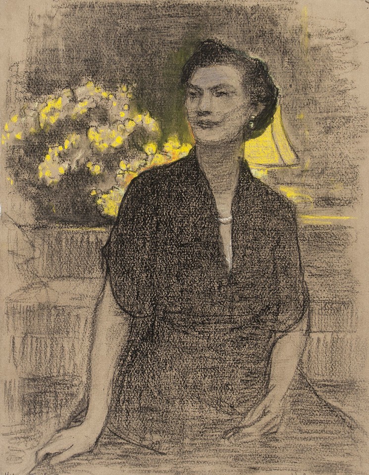 Portrait study of Helen Taylor (Mrs. Norman Taylor) Image 1