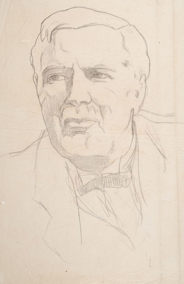 Portrait study of Horace Oakley Image 1