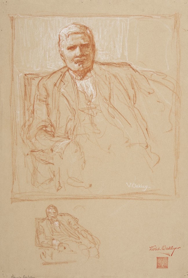 Portrait studies of Horace Oakley Image 1