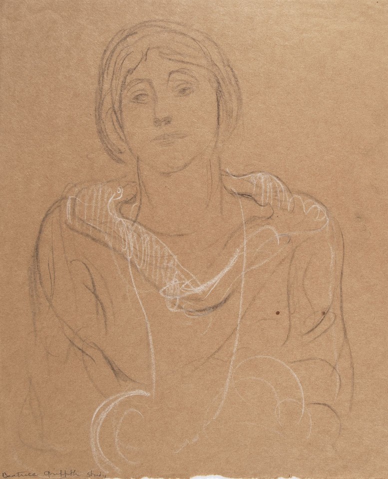 Portrait study of Beatrice Griffith Image 1