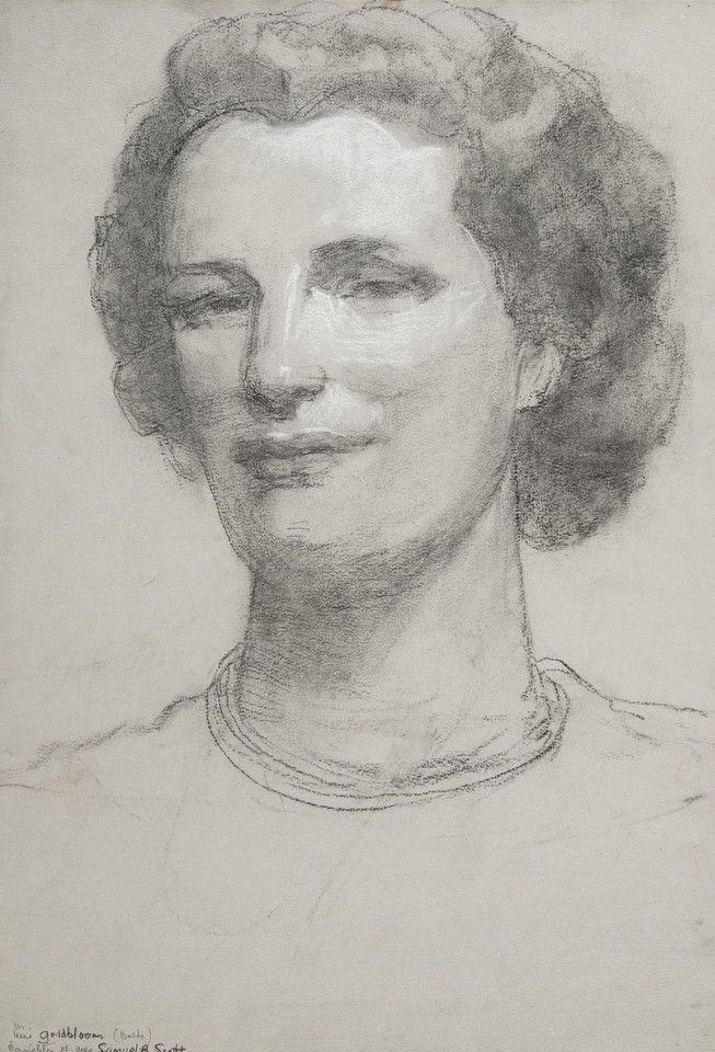 Portrait study of Dr. Eleanor Scott Goldbloom Image 1