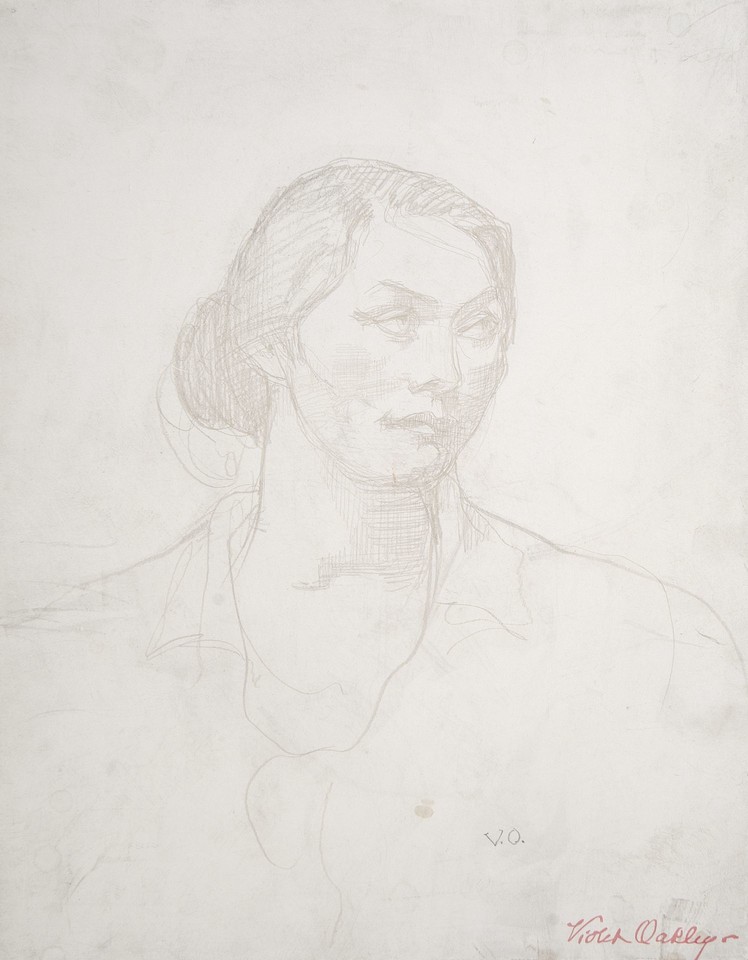 Portrait study of a German lady in Florence (possibly Ethel ... Image 1