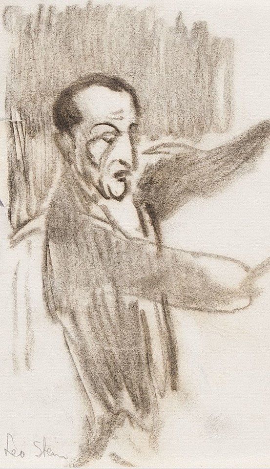 Portrait study of Leo Stein Image 1