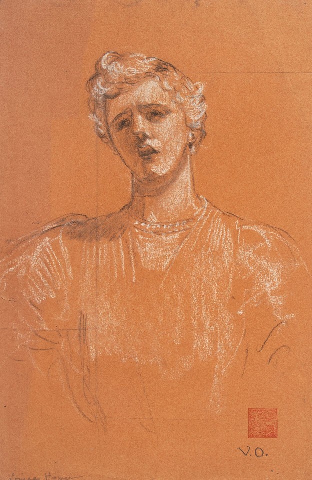 Portrait study of Louise Homer Image 1