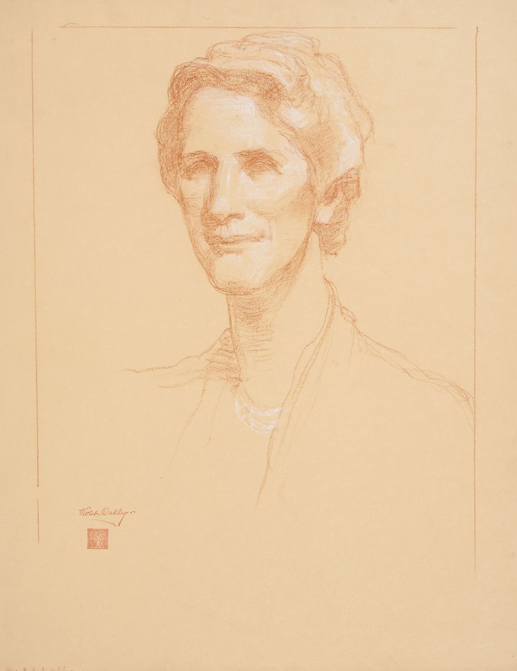 Portrait study of Mrs. Robert McLean (née Clare Randolph ... Image 1