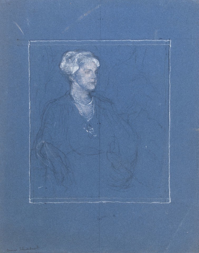 Portrait study of Princess Scherbatow (former Mrs. Adelaide ... Image 1
