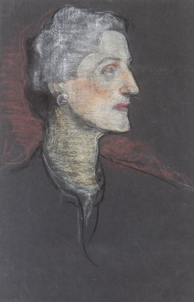 Portrait study of Mrs. Baldwin Image 1