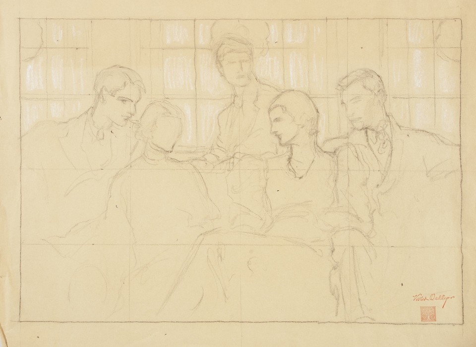 Study for the Bromley family portrait Image 1