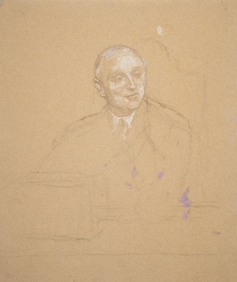 Portrait study of Frank Buchman, founder, Moral ... Image 1