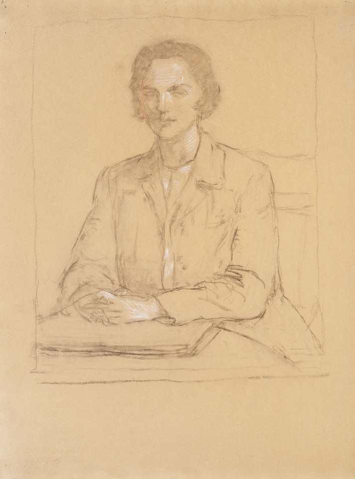 Portrait study of Mrs. John Y. Huber (Caroline Roberts ... Image 1