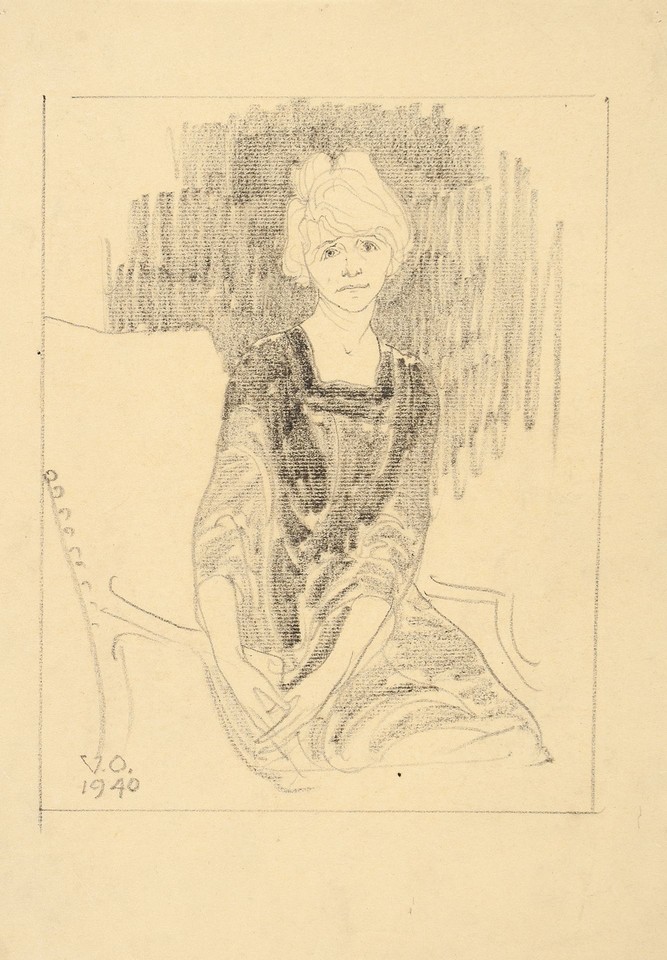 Portrait study of Mrs. Henry LaBarre Jayne (Elizabeth ... Image 1