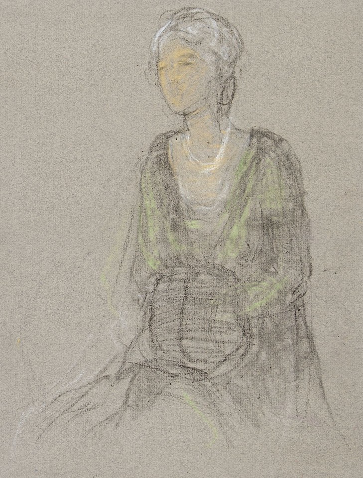 Portrait study of Mrs. Robert McLean (née Clare Randolph ... Image 1