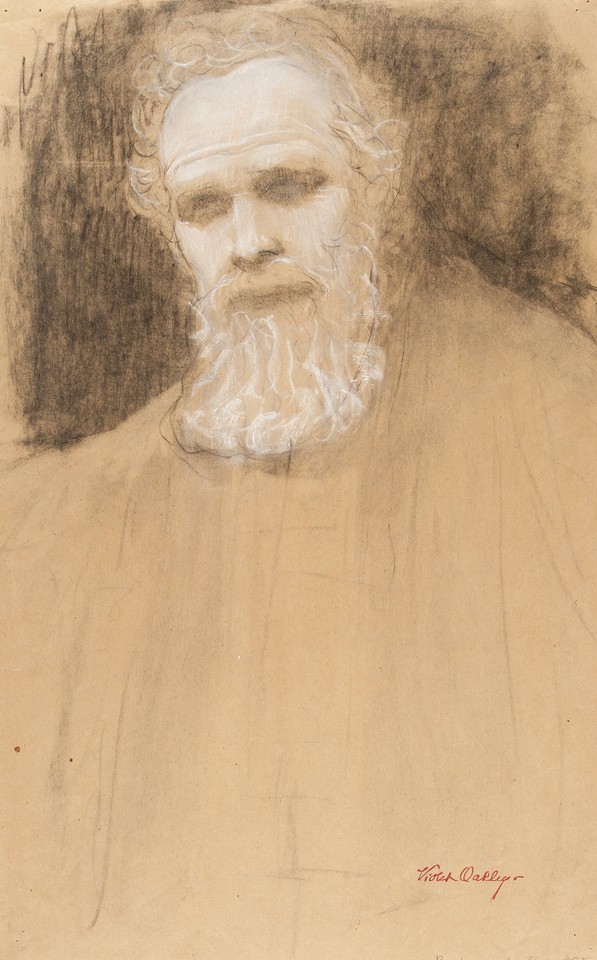 Portrait study of Lord William Gascoyne-Cecil, Bishop of ... Image 1