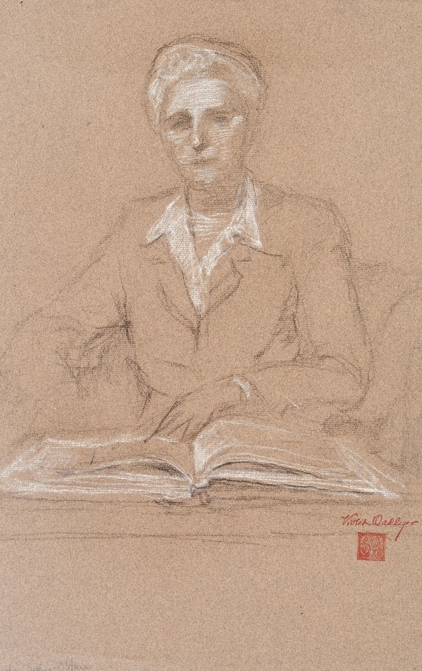 Portrait study of Sophia M. O'Hara, former Secretary of the ... Image 1