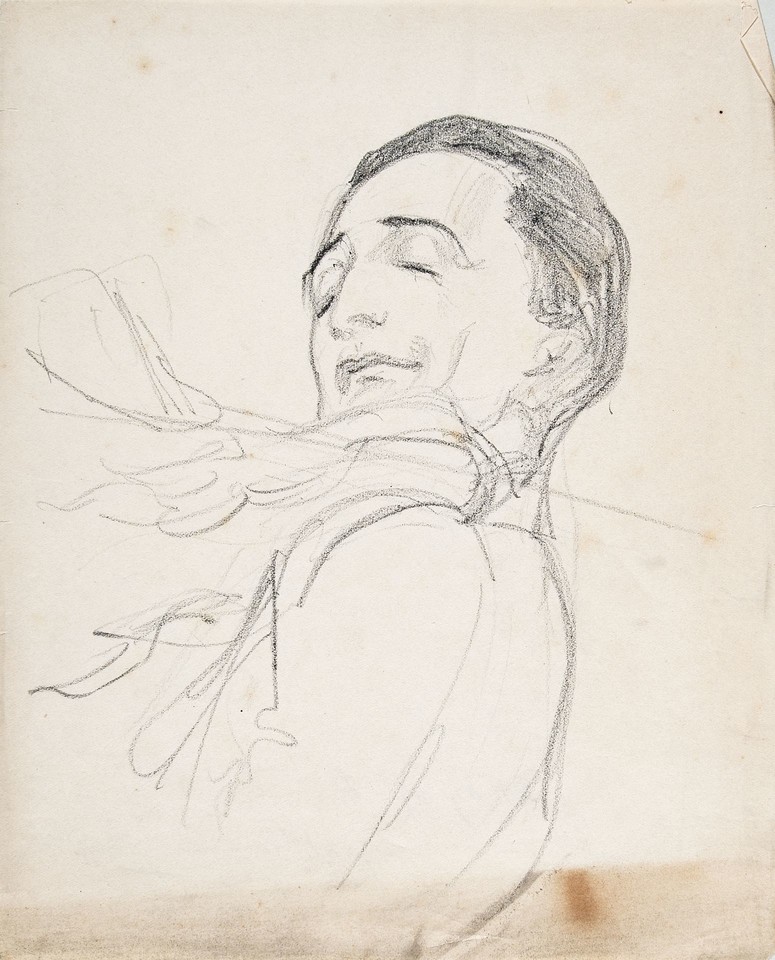 Portrait study of Albert Spalding Image 1