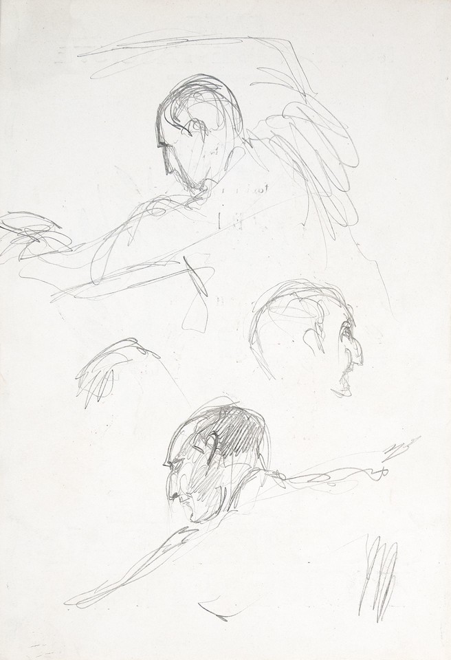 Portrait studies of Albert Spalding Image 1