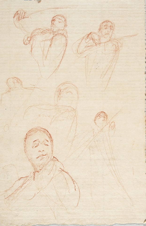 Portrait studies of Albert Spalding Image 1