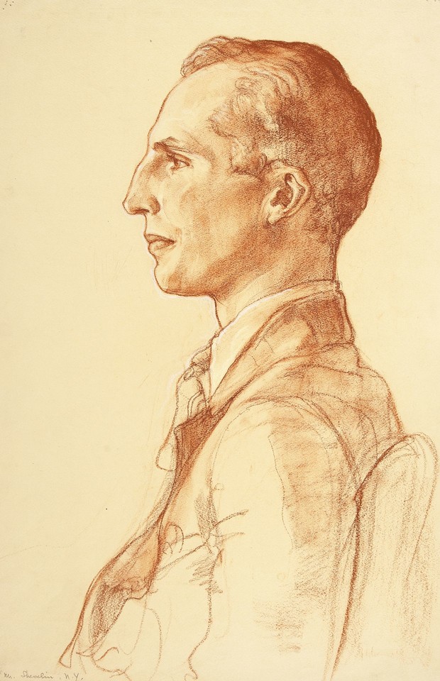 Portrait study of Mr. Shevelin, NY Image 1