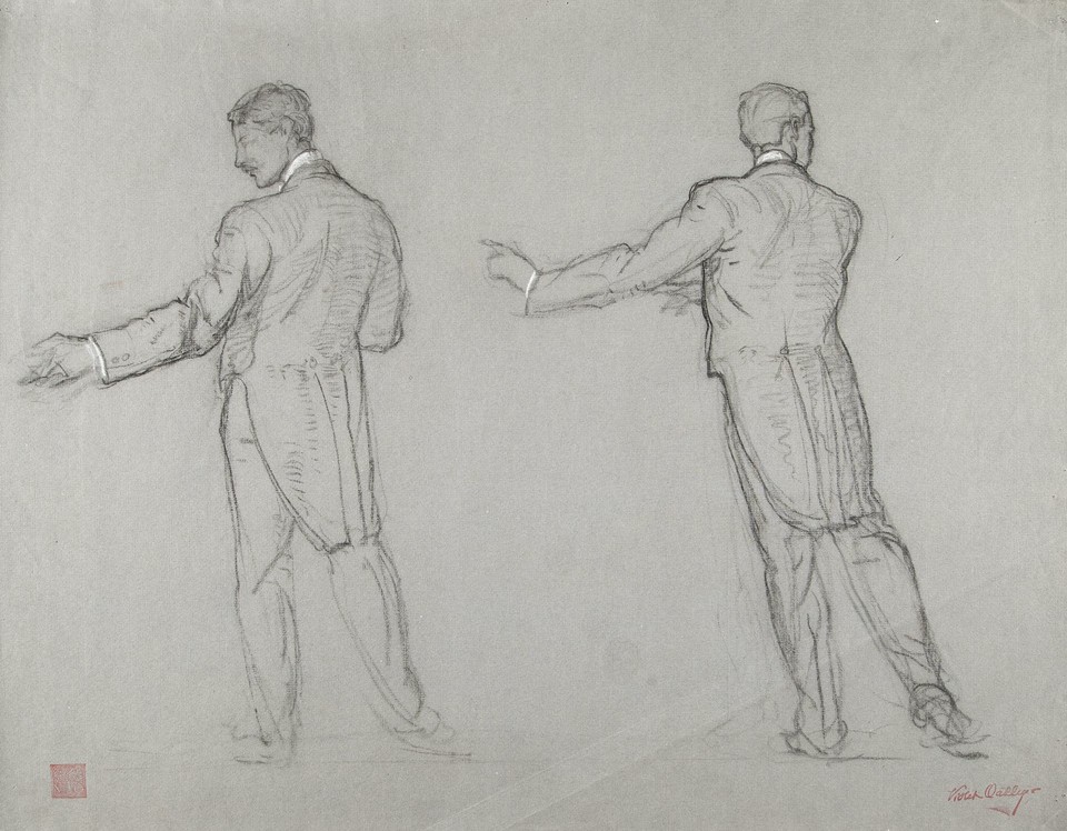 Full-length studies of conductor Demitri Metroupolis of ... Image 1