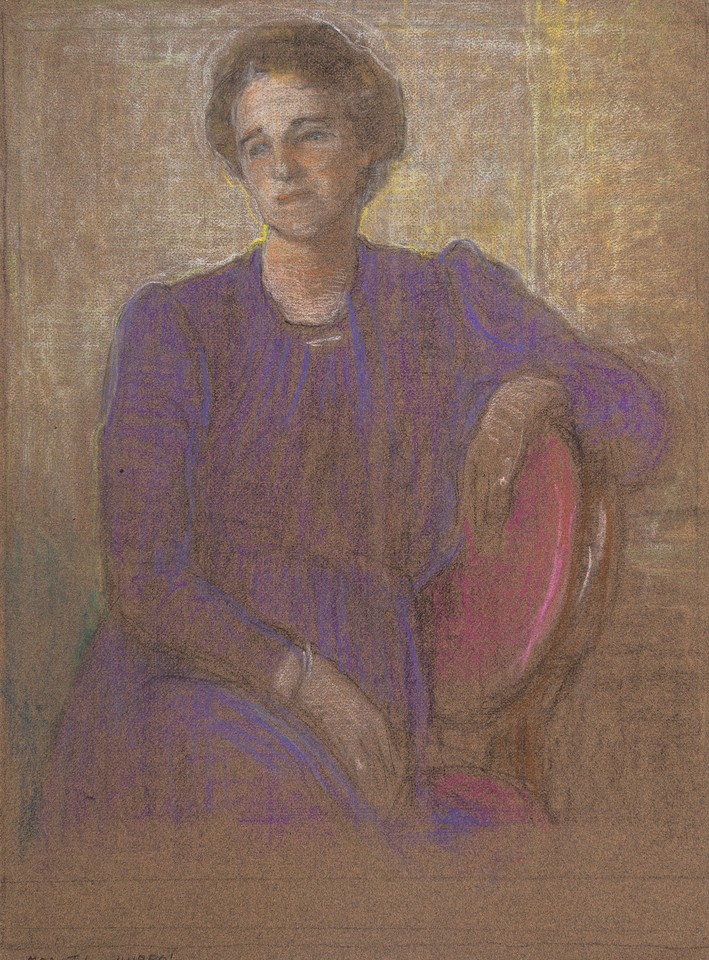 Portrait study of Mrs. John Y. Huber (Caroline Roberts ... Image 1