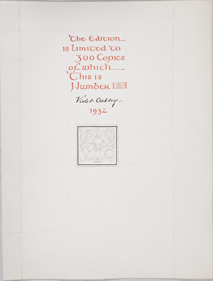 Illuminated text study of Limited Edition Page for Law Trium ... Image 1