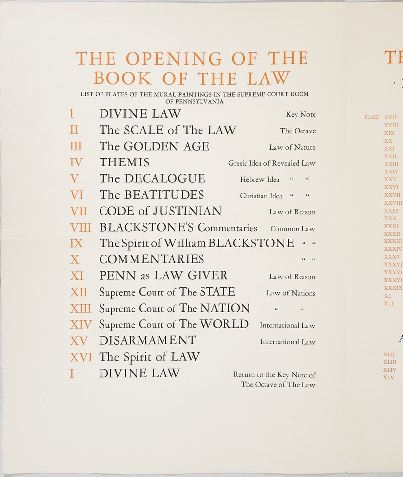 Page Printer's proof of The Opening of the Book of the Law ... Image 1
