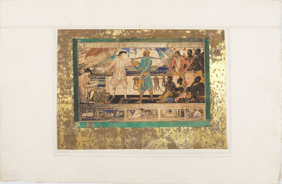 Mock-up of Plate XV, Colour-plates in the Painting in the Se ... Image 1