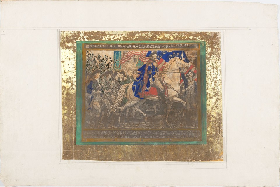 Mock-up of Plate XVI, Colour-plates in the Painting in the S ... Image 1