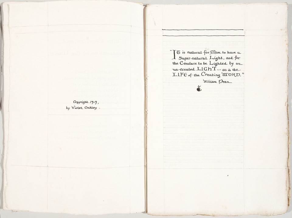 Mock-up of Page Copyright page and Page Penn quotation for T ... Image 1