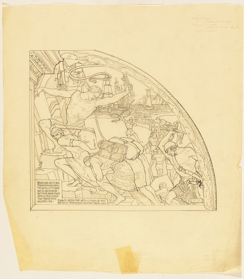 Illustration study of Page &quot;The Slaves of the Earth&quot; for The ... Image 1