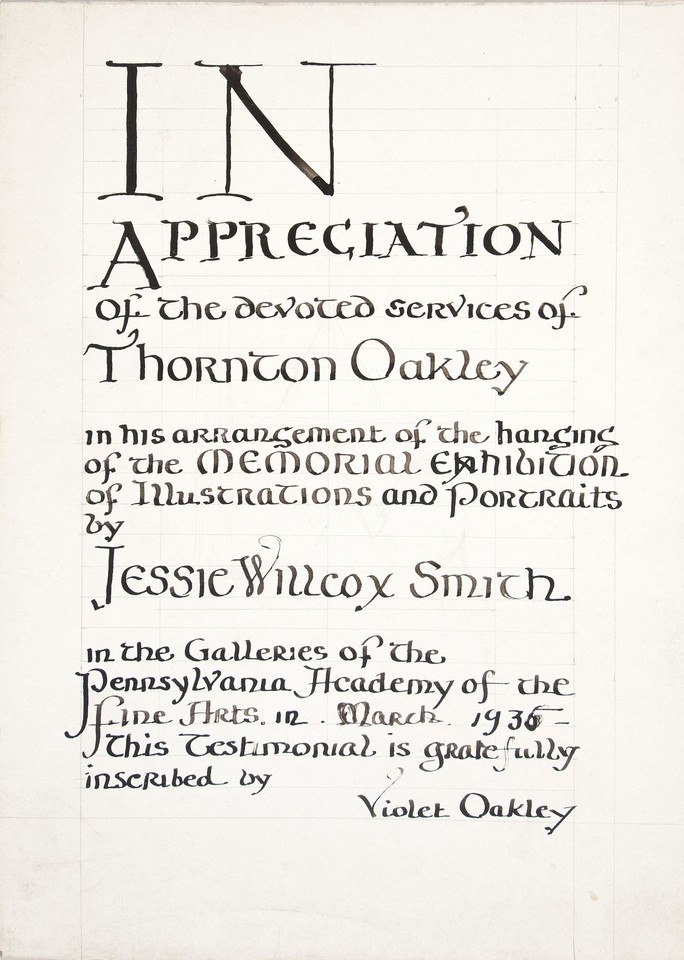 Illuminated text study for Thornton Oakley testimonial Image 1