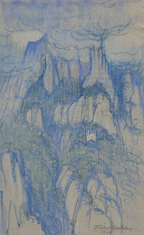 &quot;Monsalvat,&quot; No. 2: Castle of the Grail, Spain Image 1